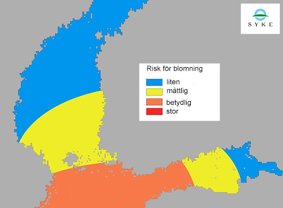 Prognos för blågrönalger